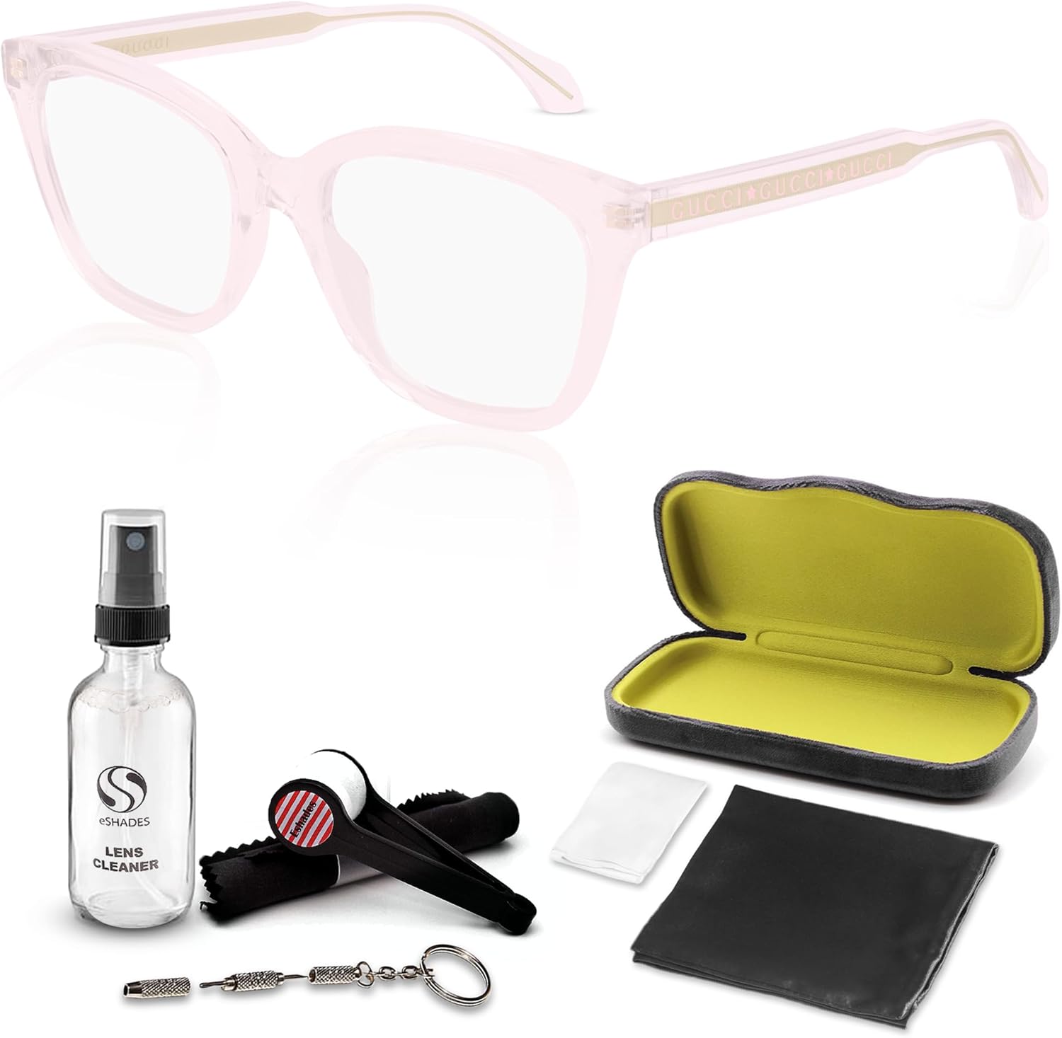 Gucci ucci GG0566ON Cat Eye Rectangular Shape Eyeglasses