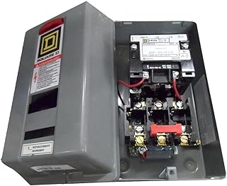 SCHNEIDER ELECTRIC 8536SCG3V03 27-Amp 600-Vac Surface Mount Nema Size 1 Non Reversing Starter Motor Controlplus Options