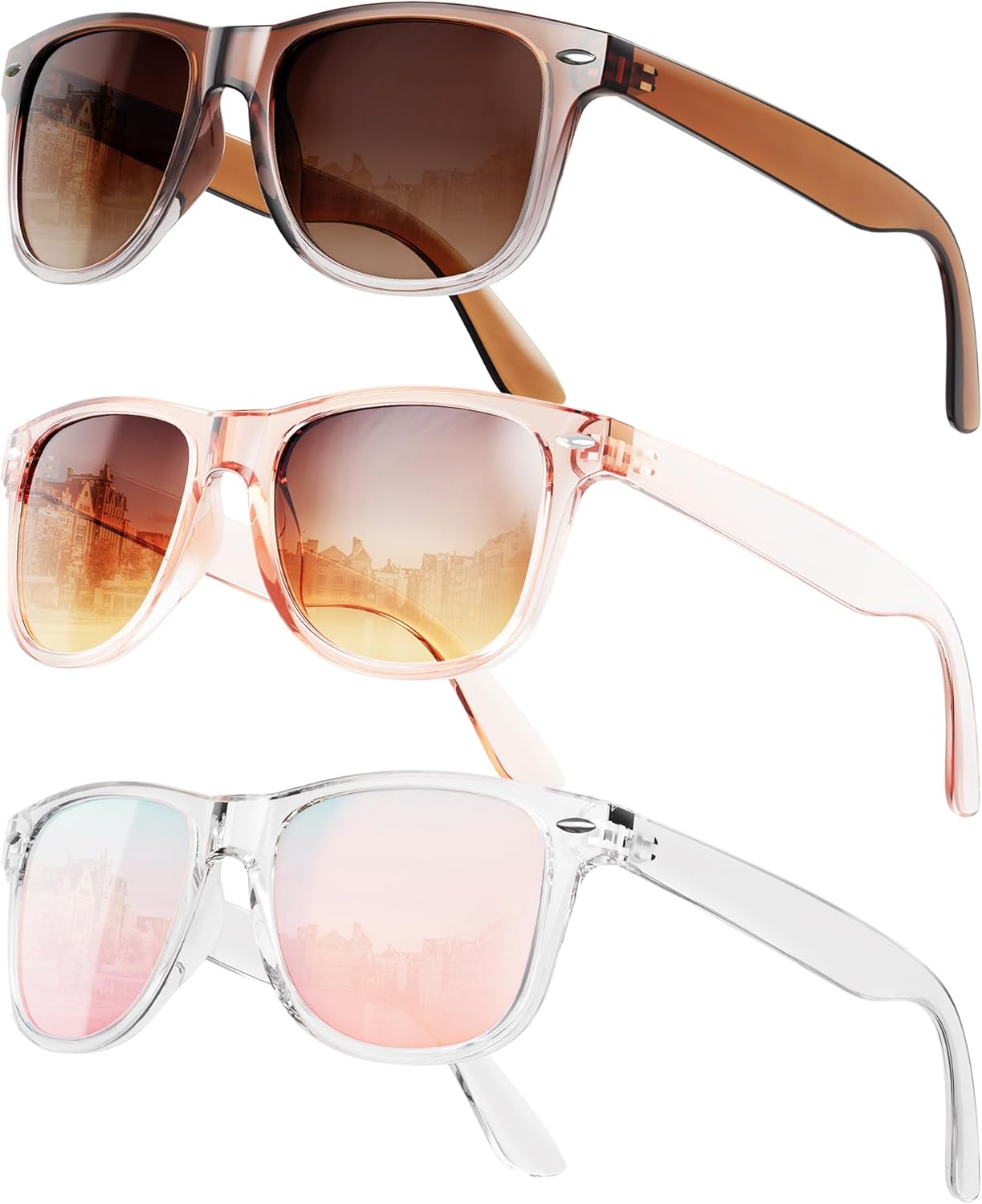 OUKEMAX Sunglasses-women Polarized Sunglasses-womens: Trendy Sun Glasses polarized UV400 Protection Fashion Sun glasses