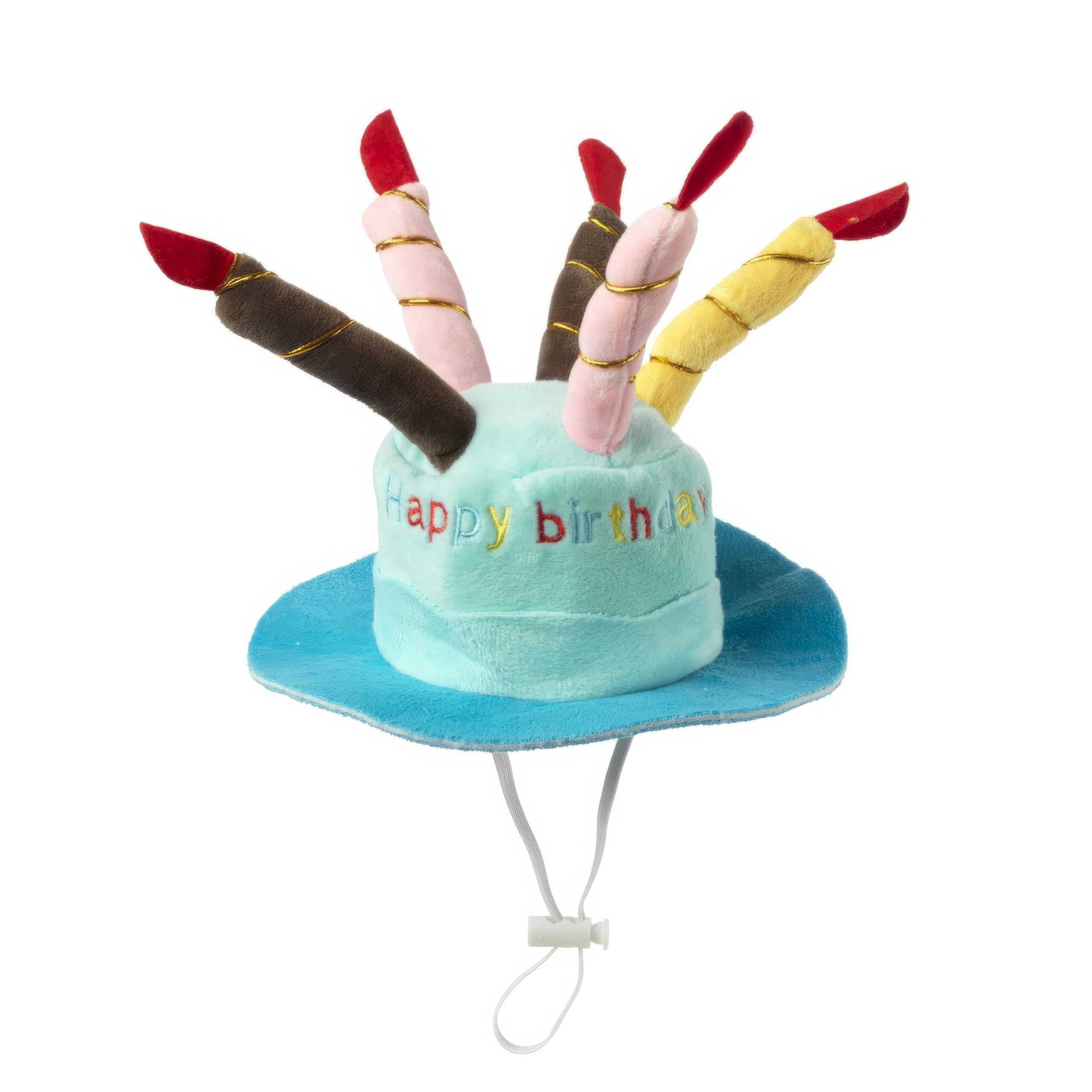 House of Paws Birthday Candle Cake Hat – Blue