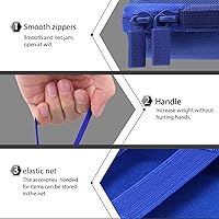 Vista 4 de co2CREA Funda rígida de repuesto para impresora de cámara instantánea Canon Ivy 2 CLIQ+ CLIQ 2, funda azul zafiro