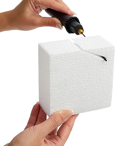 Miniatura 9 de Juvale Bloques de espuma, paquete de 12, 4 x 4 x 2 pulgadas, espuma floral para arreglos florales, manualidades y suministros de arreglos florales