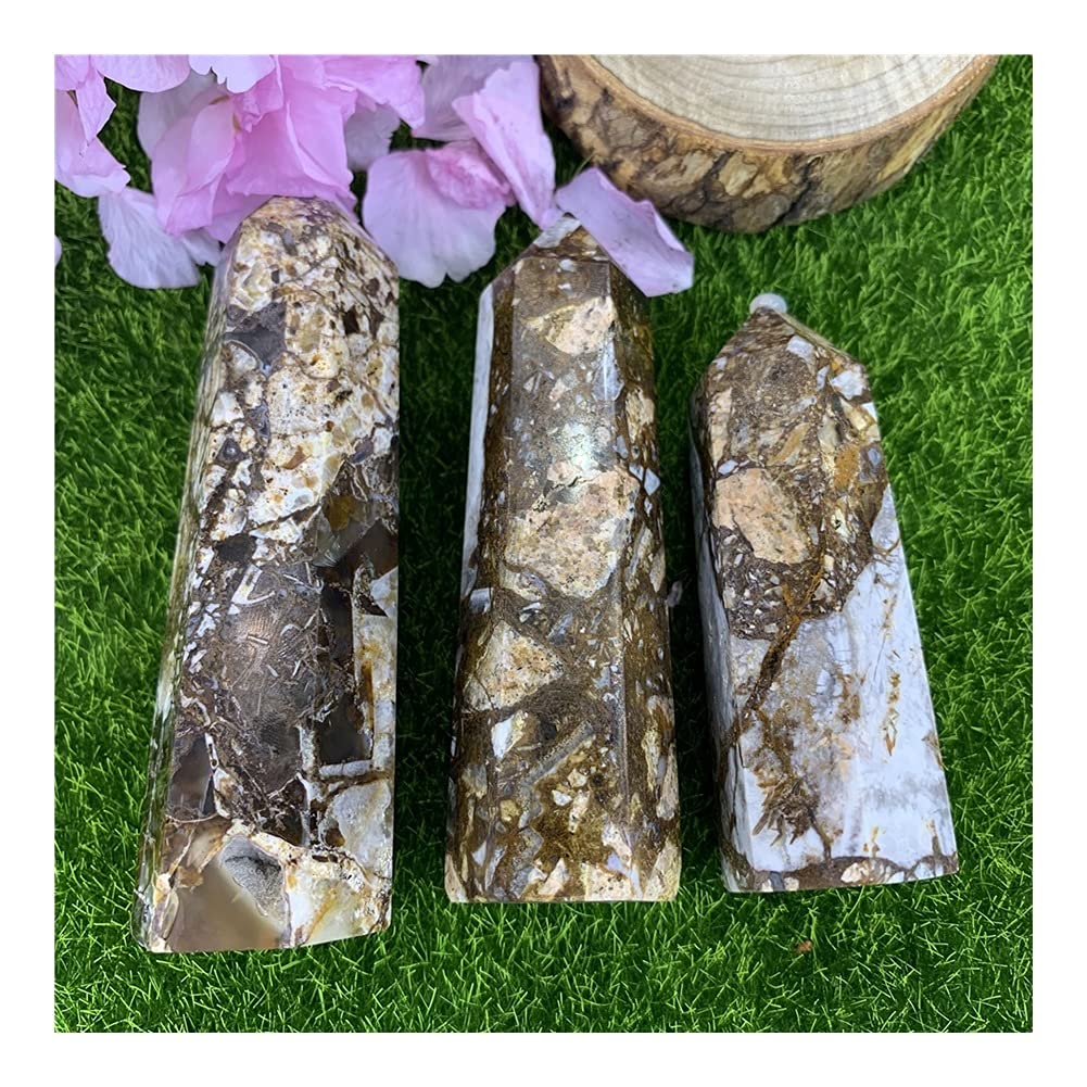 FFIME Natural Dazzle Colour Agate Crystal Stone Point Crystal Stone Decor Home Decoration Crafts