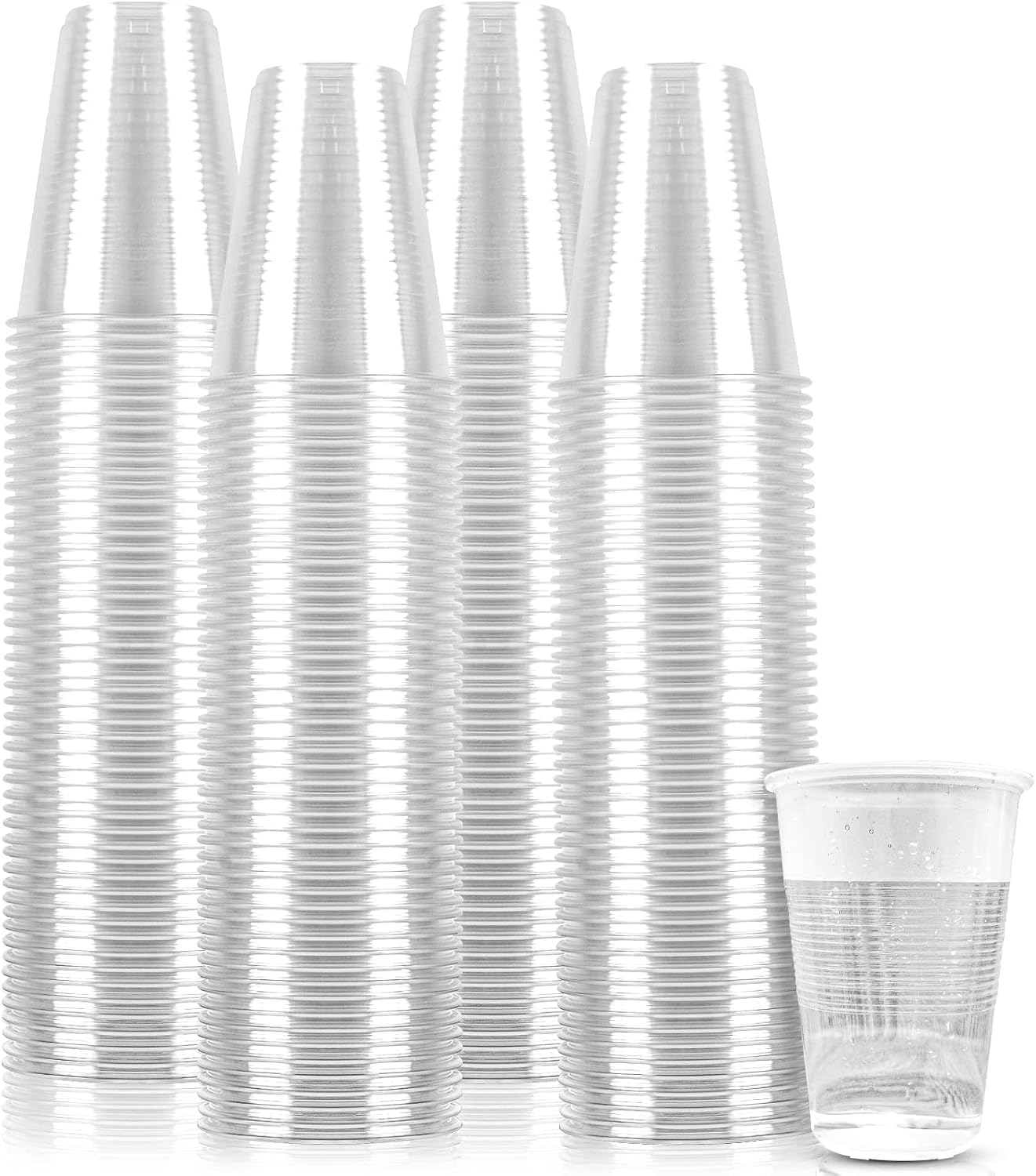 clear plastic cups - Disposable cold drink party cups
