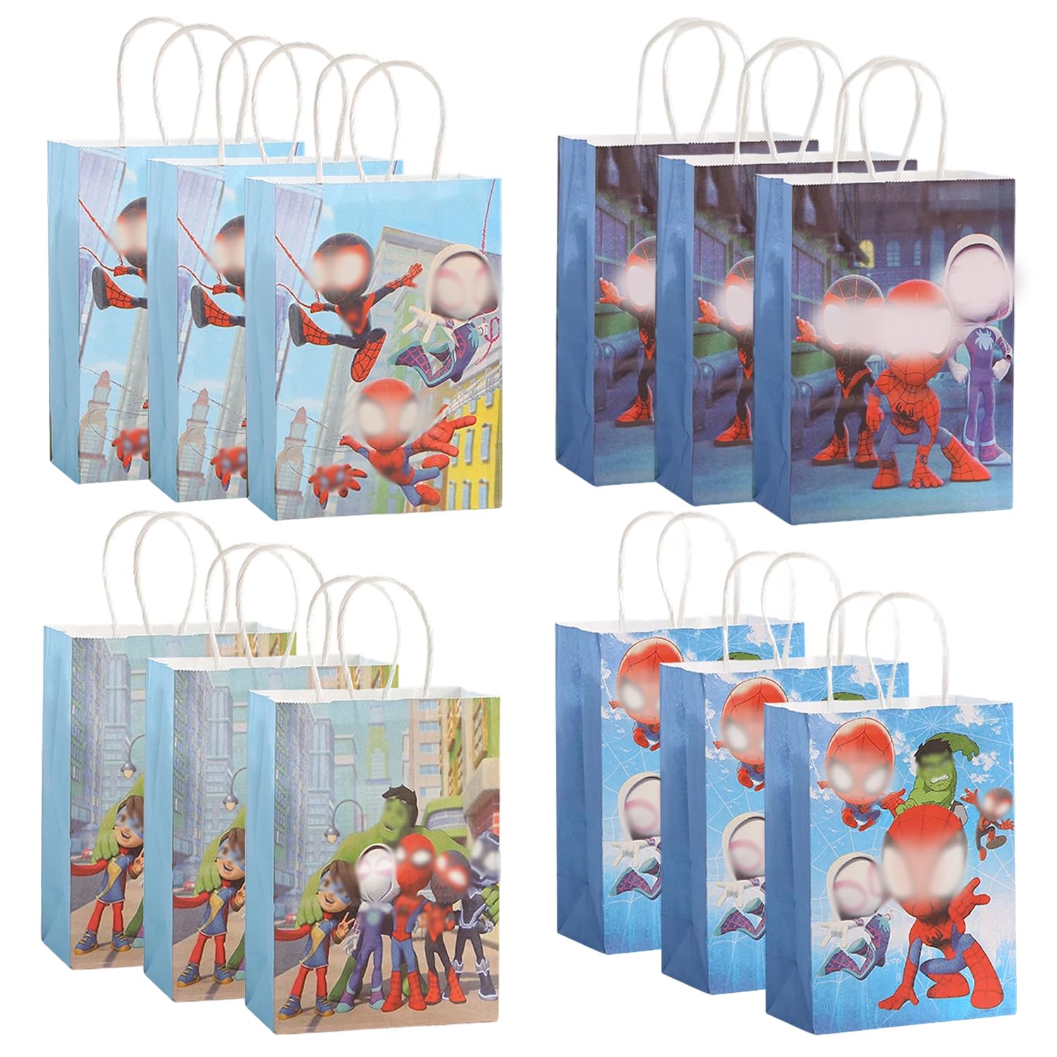 12Pcs Party Bags