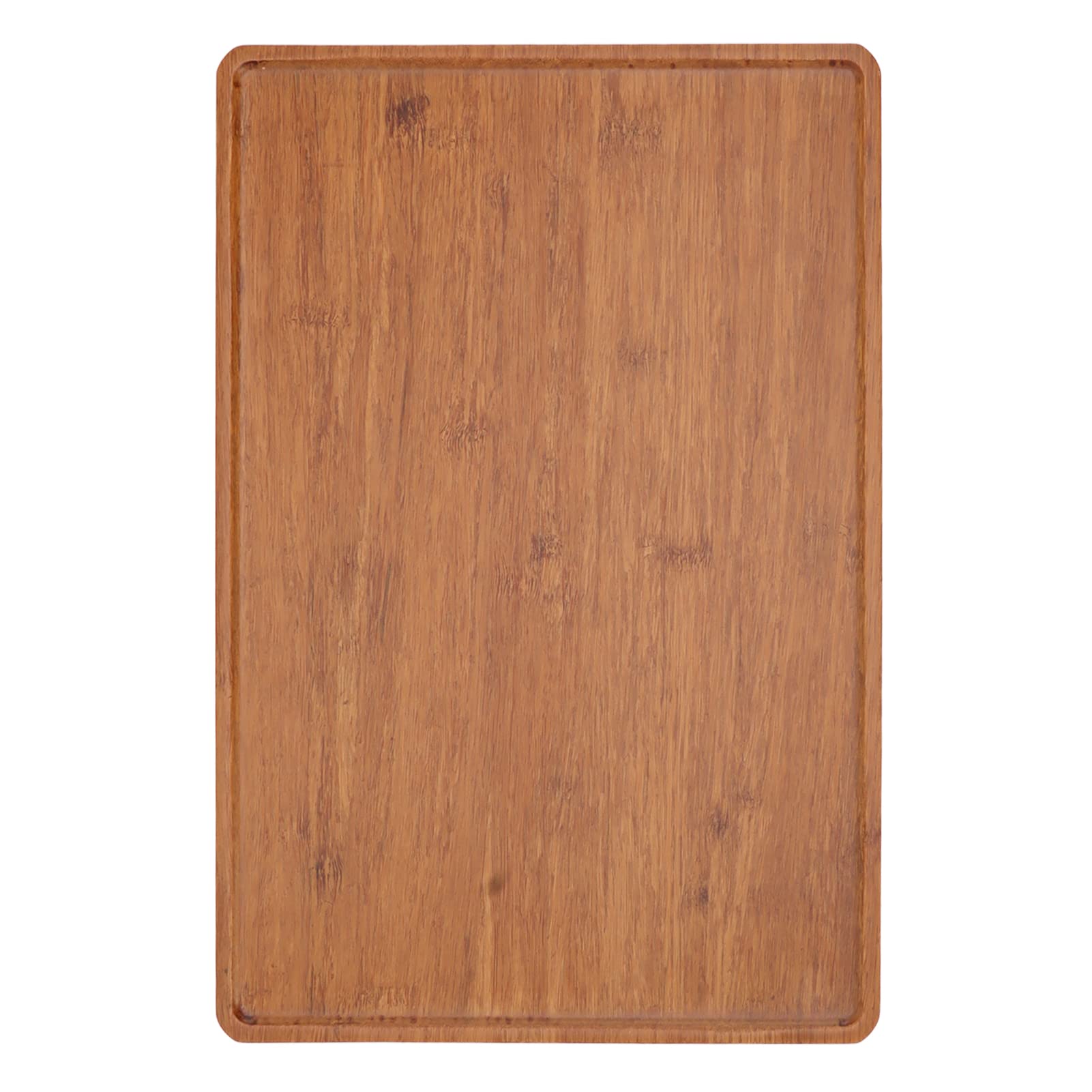 Jeanoko Plateau à Pain, Assiette de Service en Bambou au Joli Design, Large Application pour la Maison (Grand : 50 X 35 X 10 cm / 19,7 X 13,8 X 3,9 Pouces)