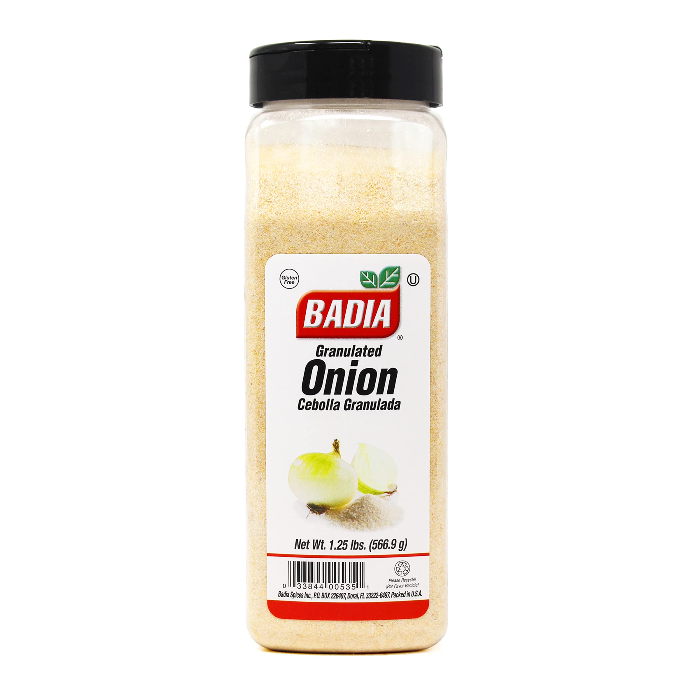 Badia Granulated Onion 1.25 Pound – Bold Savory Sweet Flavor