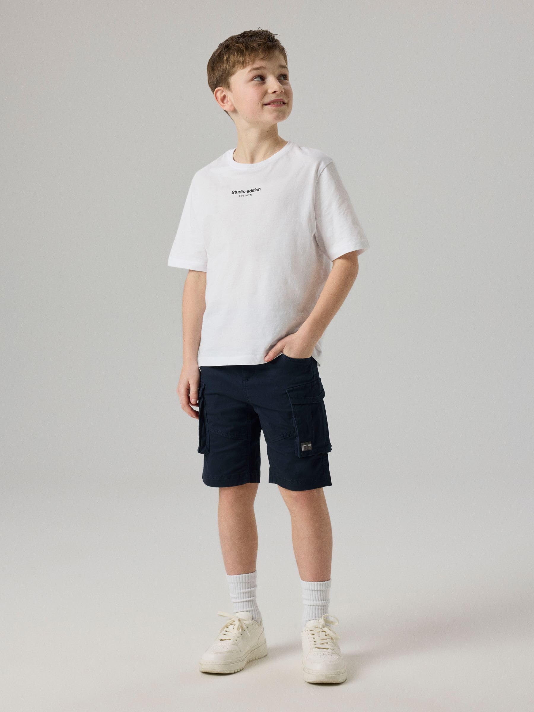 Name IT Nkmryan Reg TWI L Shorts 6776-ba Noos - Pantalones Cortos Cargo Hombre