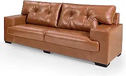 Sofá Julia 3 Lugares Confort Courissimo Caramelo 852