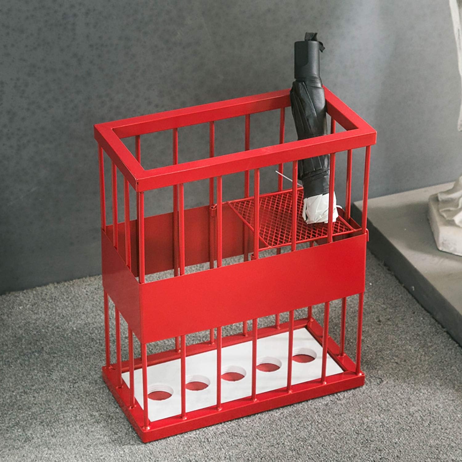 PAIFA Umbrella Stands,Square Umbrella Stand Rack with Metal