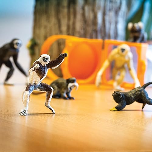 Miniatura 3 de Safari Ltd. Primates TOOB - Figuras de varios monos - Divertido juguete educativo para niños, niñas y niños a partir de 3 años