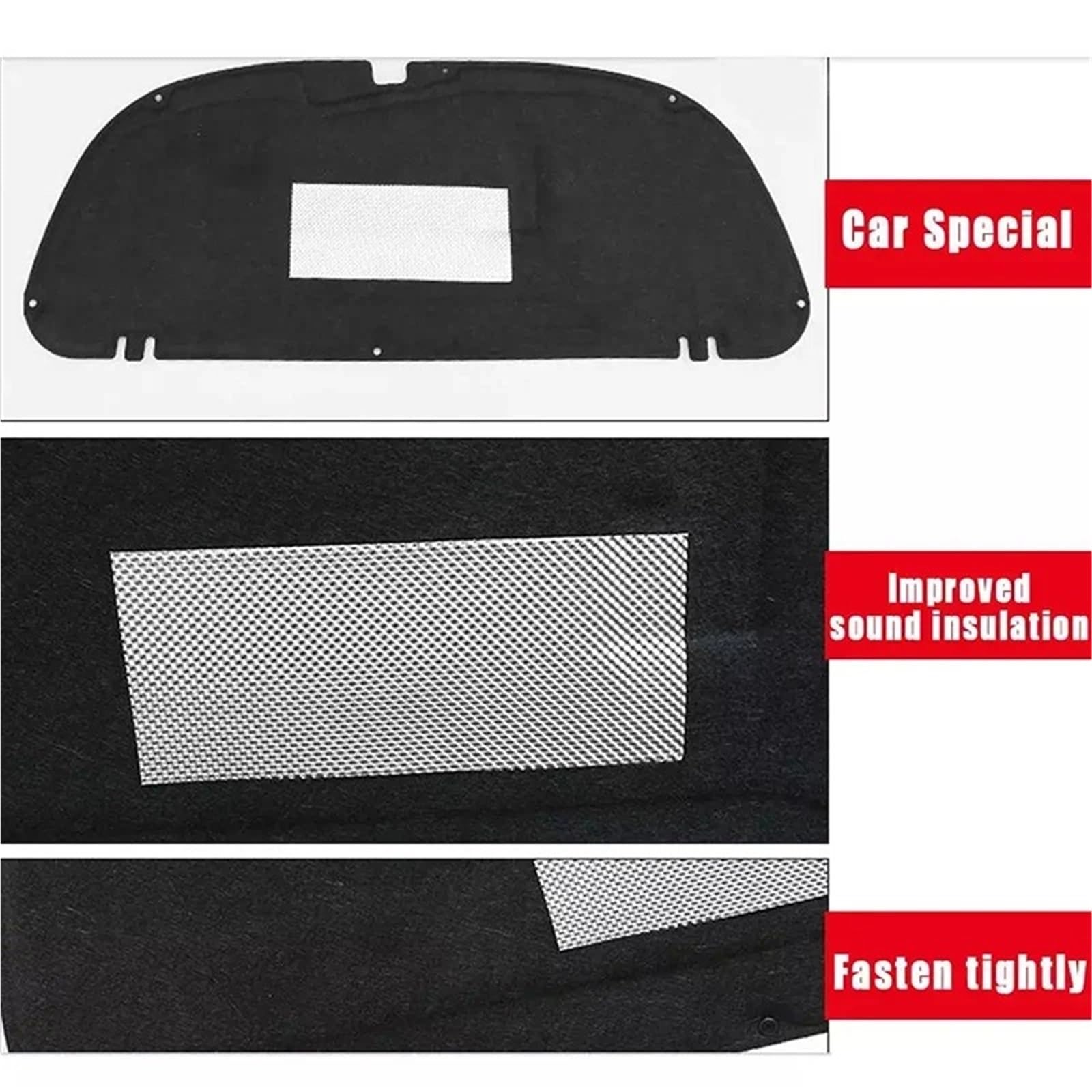 Carro Aislamiento Capó Para Toyota Para Corolla 2007-2023