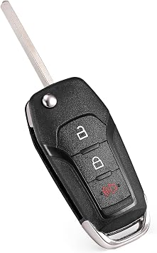 Flip Key Fob Replacement Fits for Ford F150 2015 2016 2017 2018 2019 2020 2021 2022 F250/F350/F450/F550 2017-2022 Explorer 2016-2022 Ranger 2019-2022 Ecosport 2018-2022 Bronco 2021-2022 Keyless Entry
