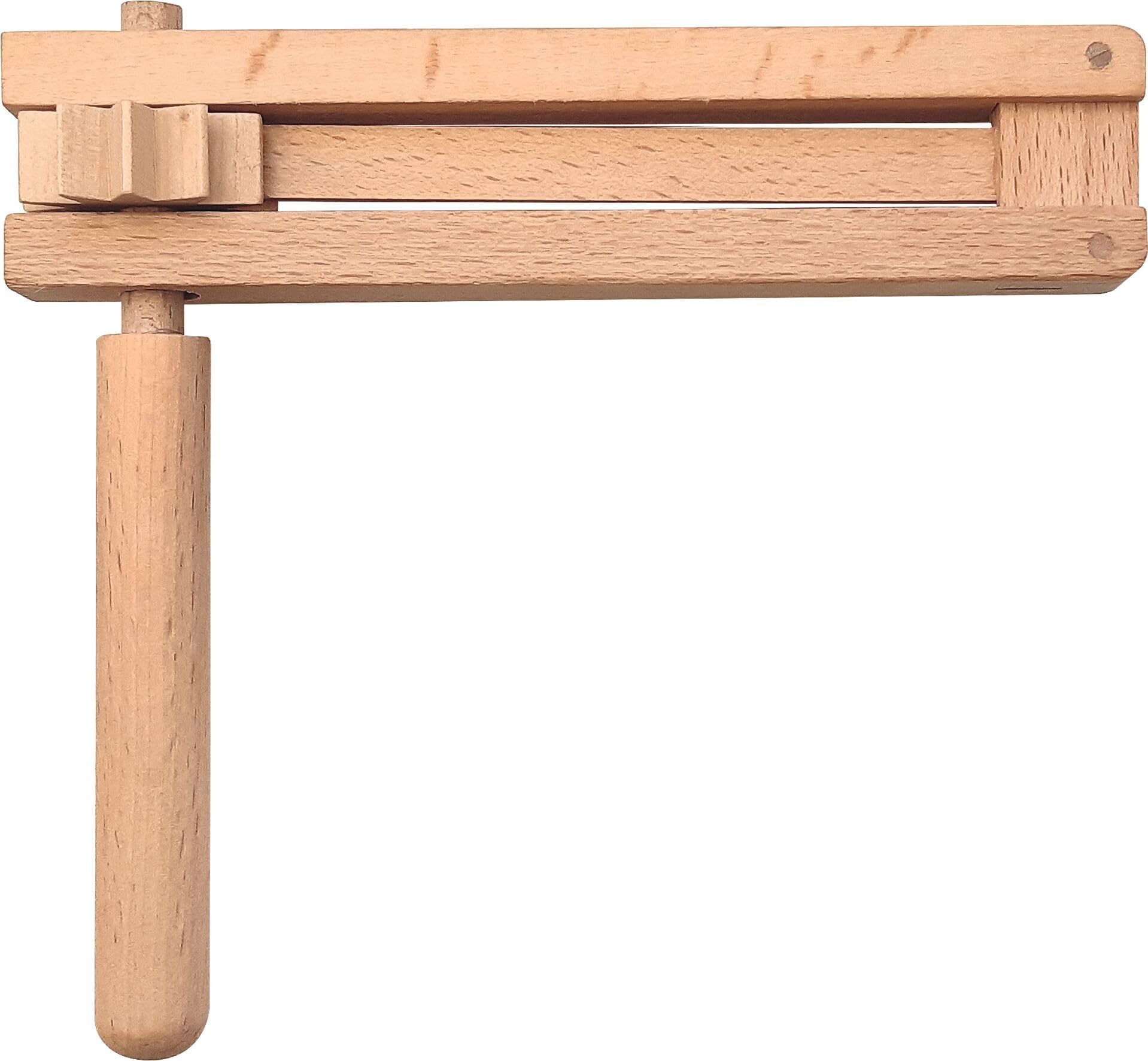 Goki- Carraca de madera, Color natural (61893)