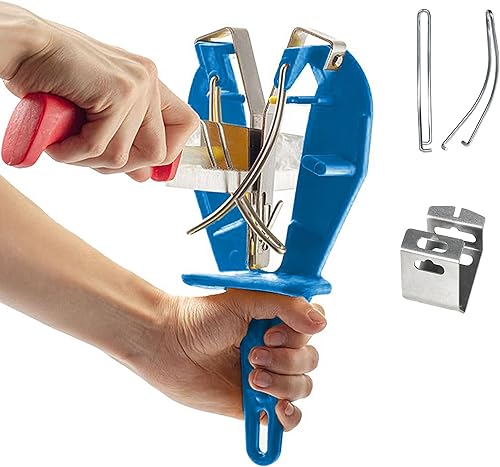 Afilador de cuchillos de acero inoxidable con soporte, herramienta de afilado de mantenimiento para mataderos de cocina, cuchillos ayuda a reparar