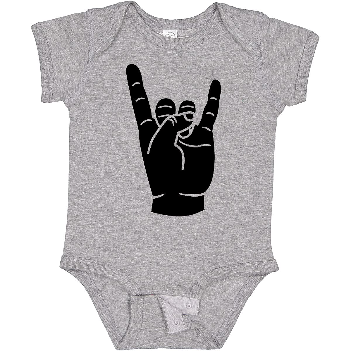 inktastic Rocker Horns Baby Bodysuit