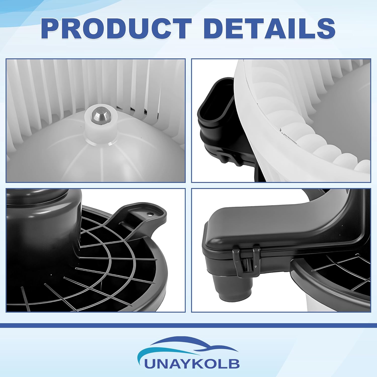 700349 HVAC Blower Motor for Mitsubishi Outlander Sport 2017-2019 2.0 2.4 3.0L 7802A326 7802A327