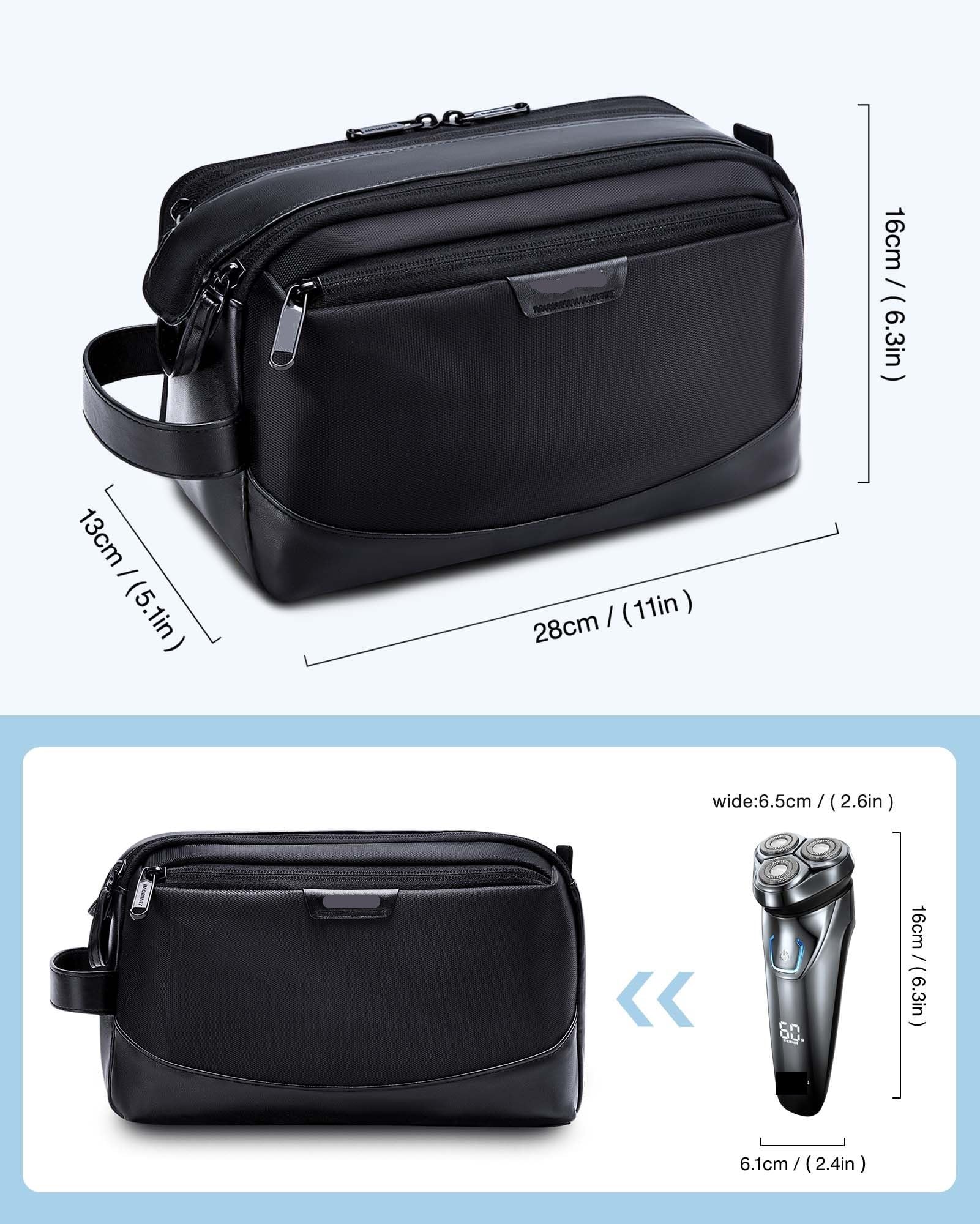 Borsa Toilette da Viaggio Borsa da toilette uomo, grande organizer, borsa for il trucco, borse cosmetiche impermeabili, necessario viaggio for