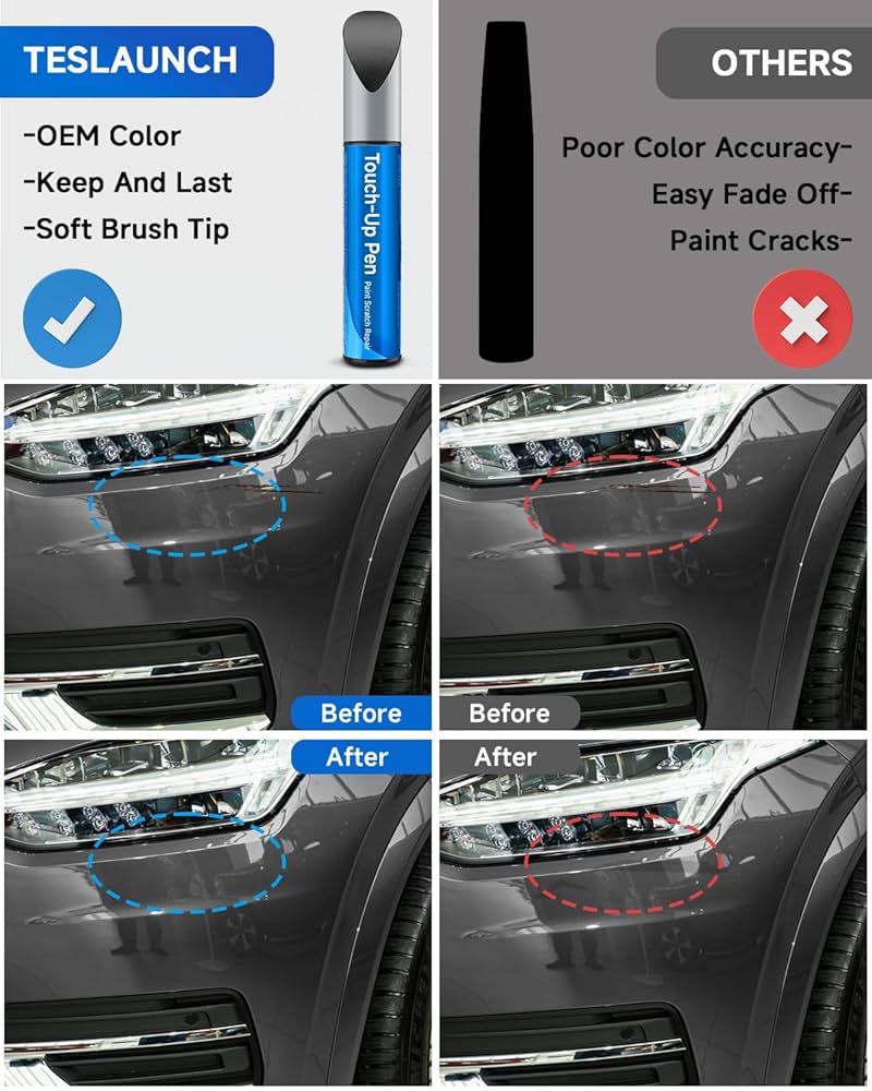 Amazon.com: Teslaunch 728 Thunder Grey Metallic Touch Up