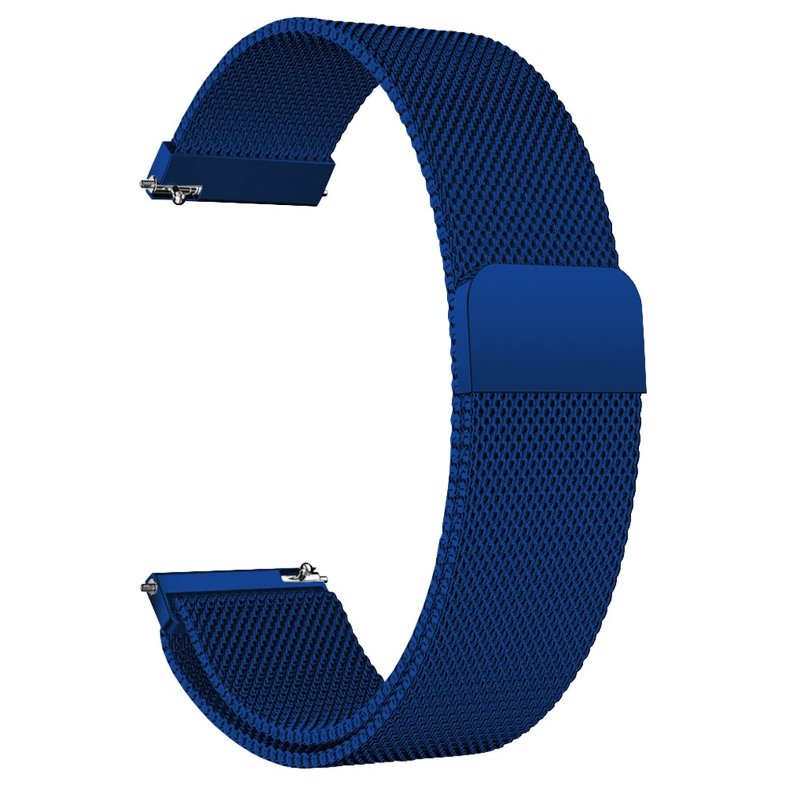 Overhil1s General Watch Band Metal mesh Watch Band, Stainless Steel Magnetic Mesh Watch Band Quick Release Strap 18mm 20mm 22mm, for Men and Women Smartwatch Watches Replacement Band
