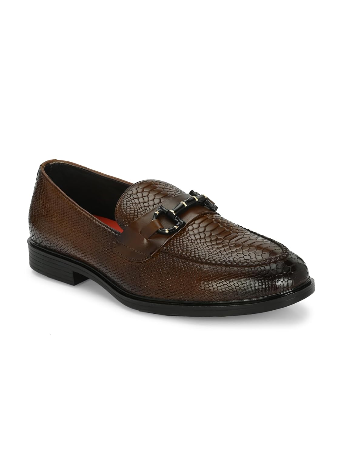 egoss Genuine Leather Loafer Formal Shoes for Men -23730