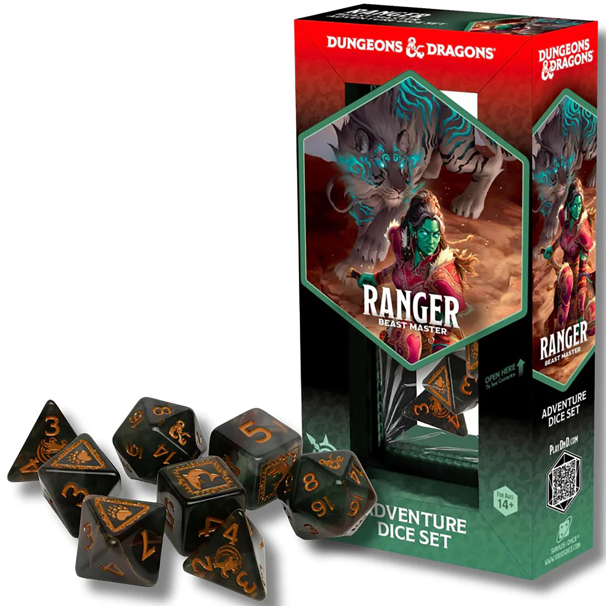 Sirius Dice SDZ200226 Ranger Beast Master Adventure Dados