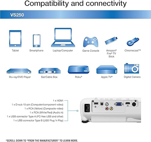 Miniatura 10 de Proyector Epson VS240 SVGA 3LCD