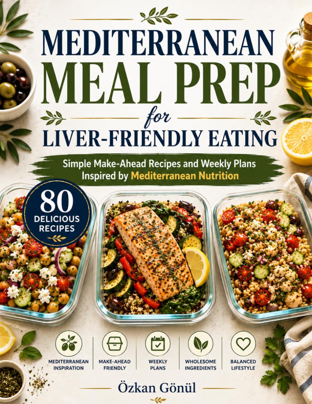 Mediterranean Meal Prep for Liver-Friendly Eating: Simple Make-Ahead Recipes and Weekly Plans Inspired by Mediterranean Nutrition (Quick & Delicious: The Modern Everyday Kitchen)