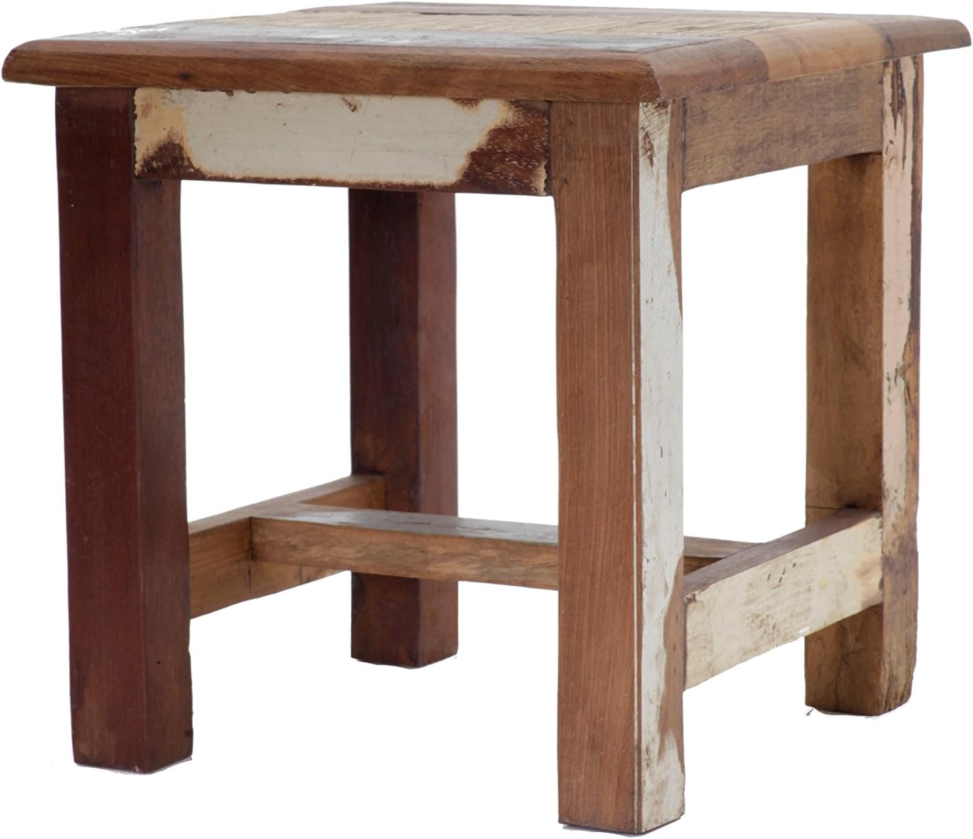 Reclaimed Wooden Step Stool - Wooden Stool - 100% Reclaimed Wood - Wooden Sitting Stool - Wood Step Stool - Stool for Kids - Kitchen Stool