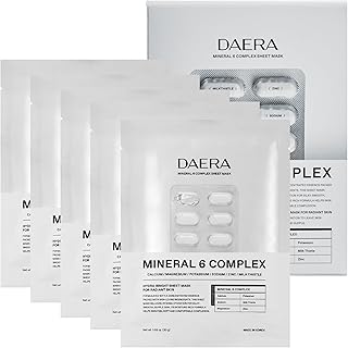 DAERA - Máscara facial coreana de crema ilumi...