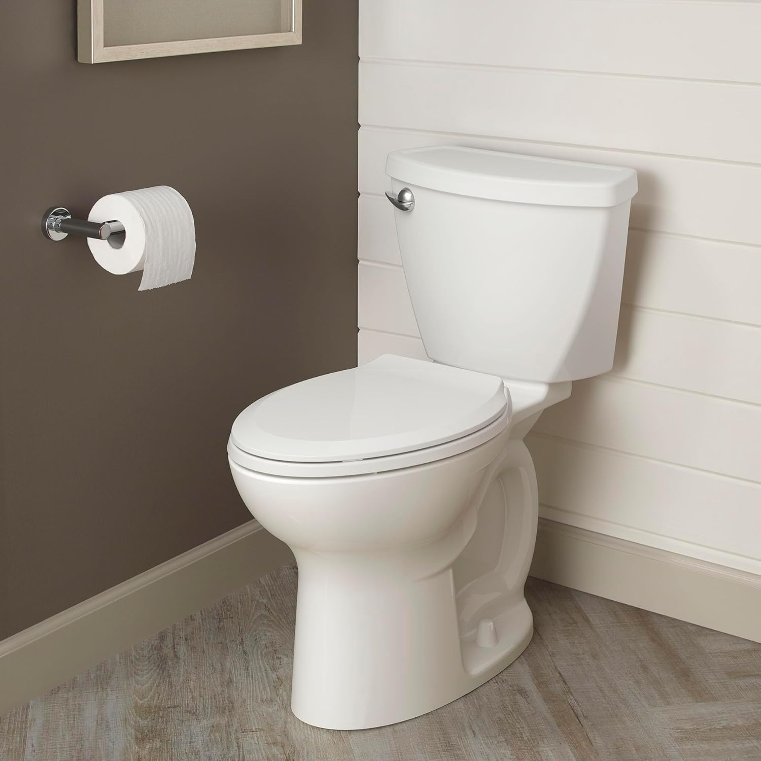 White High Efficiency Elongated Two-Piece Toilet