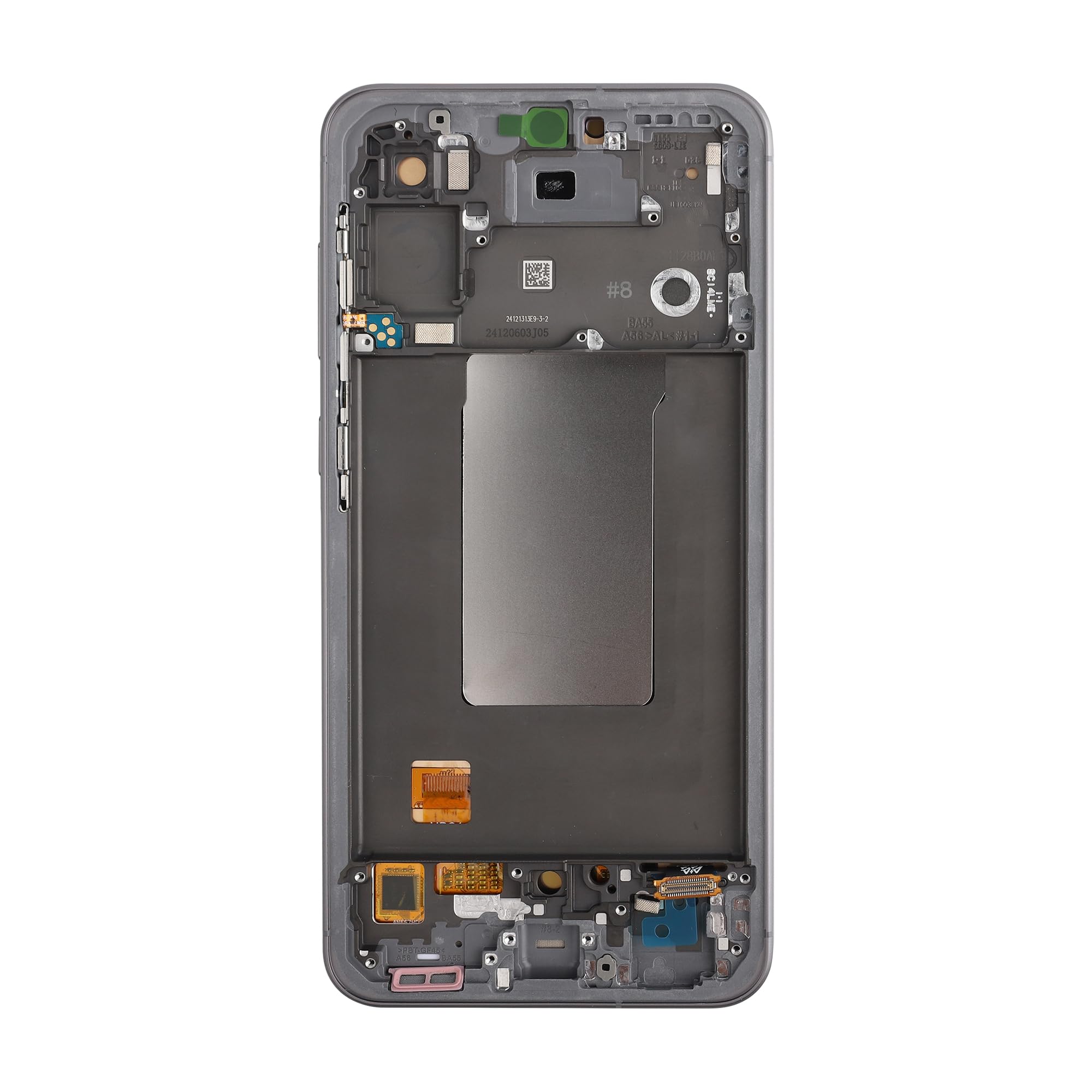 Nowy zamiennik wyświetlacza OLED, kompatybilny z Samsung Galaxy A56, 5G, SM-A566B, wyświetlacz LCD, ekran dotykowy, cyfrowy zestaw narzędzi naprawczych, 6,7", obsługa linii papilarnych