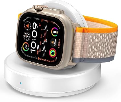 アップルウォッチ ワイヤレス磁気充電機（ナイトスタンドモード対応）