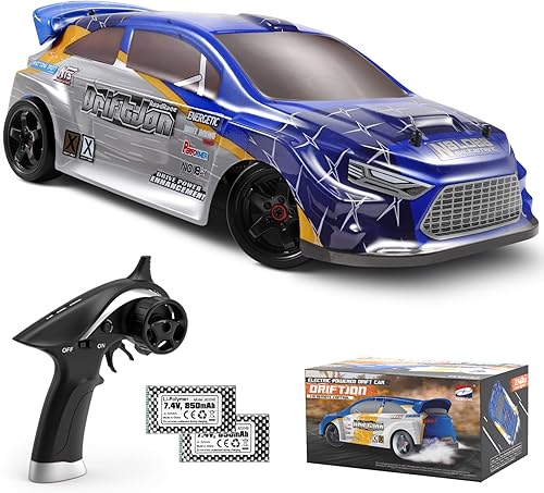 HAIBOXING 2197 RC Drift Cars escala 118 de alta velocidad con giroscopio, autos de control remoto de 2.4 GHz 28 KMH RTR para niños y adultos, auto