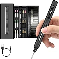 Vista 10 de AM ARROWMAX - Mini bolígrafo de grabado: herramienta portátil inalámbrica definitiva para artistas y aficionados al bricolaje, graba más de 50