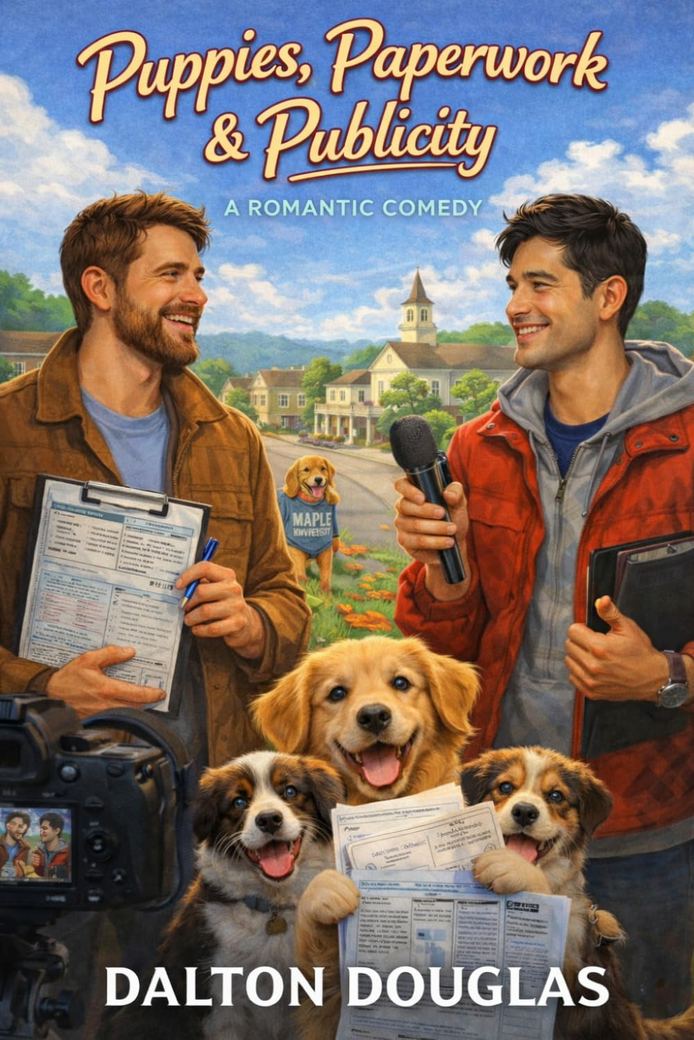 Puppies, Paperwork & Publicity: A Romantic Comedy: 18 (A Matchmaker Moms Romance)