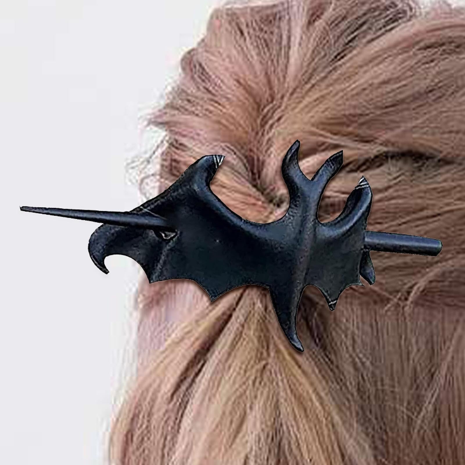 Ipetboom Pince à cheveux chauve-souris pour Halloween, carnaval, cosplay, accessoire pour cheveux Ipetboom Pince à cheveux chauve-souris pour Halloween, carnaval, cosplay, accessoire pour cheveux