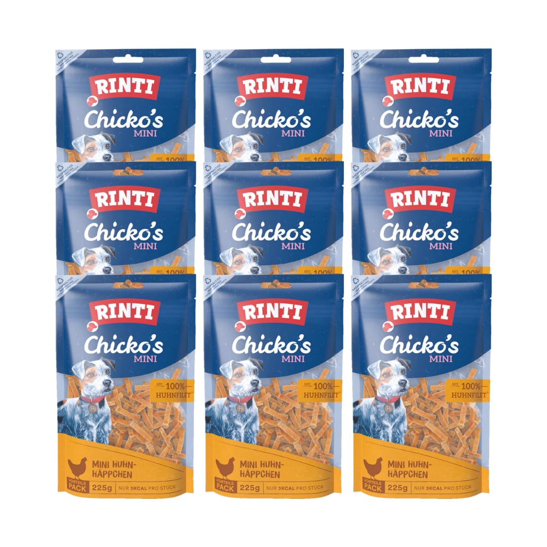 Rinti | Extra Chicko Mini Huhn | 9 x 225 g
