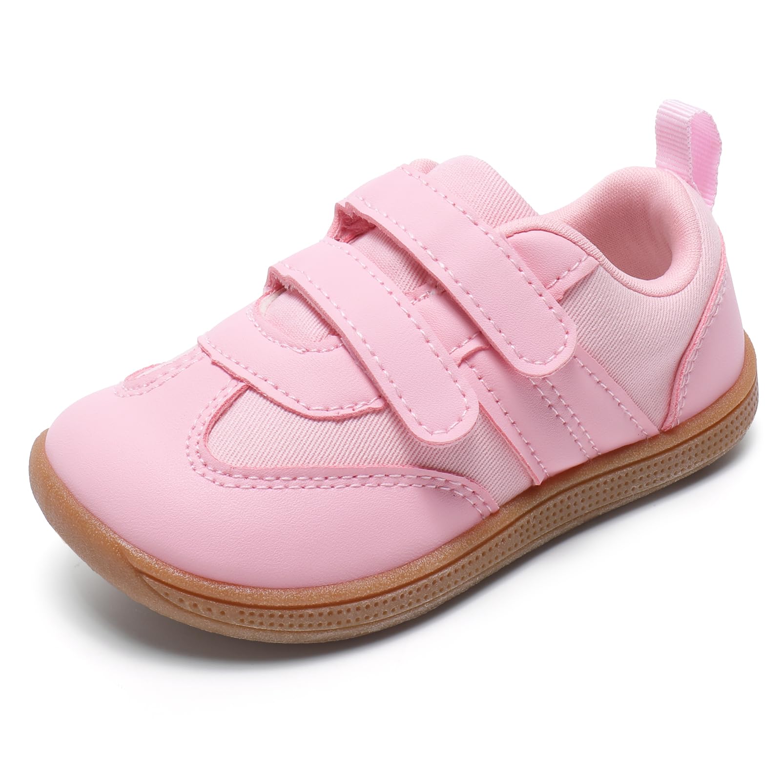 STQ KIDS Barefoot Niños Zapatillas Deportivas Niña Moda Clásicas Calzado Respetuoso Bebe Primeros Pasos Non-Slip Descalzo con Caída Cero al Aire Libre para Mejor Regalo