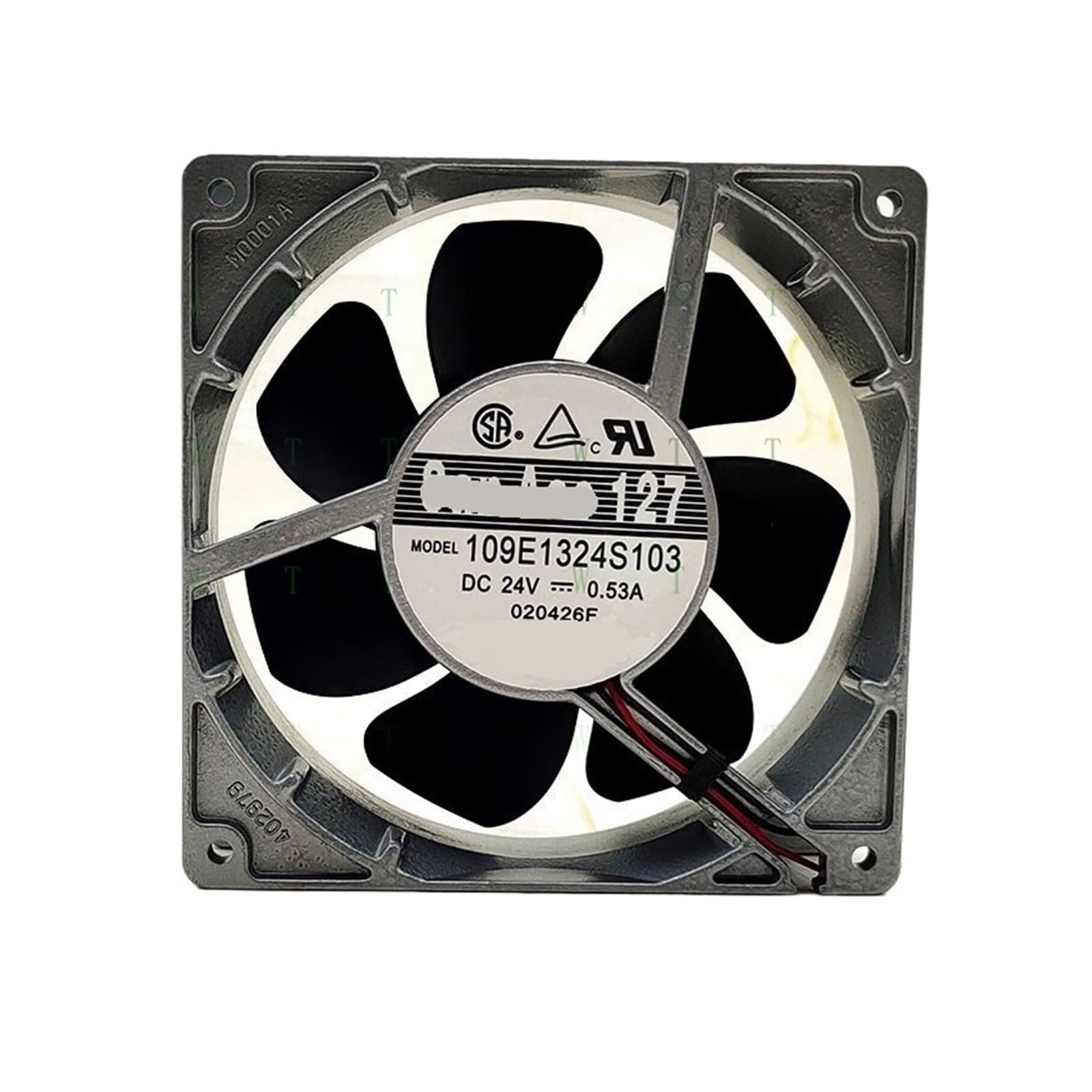 PEQYUACTE 1pcs 109E1324S103 24V 0.53A 12738 12.7CM Cooling Fan