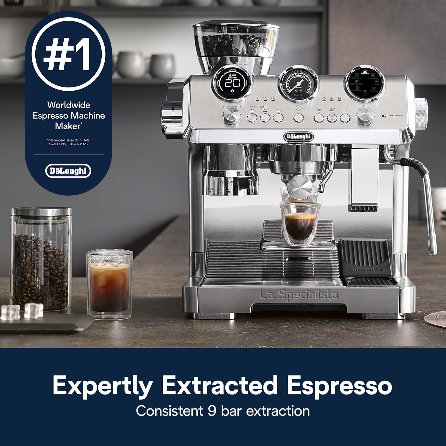 De'Longhi Máquina de Café Barista LA SPECIALISTA MAESTRO Máquina