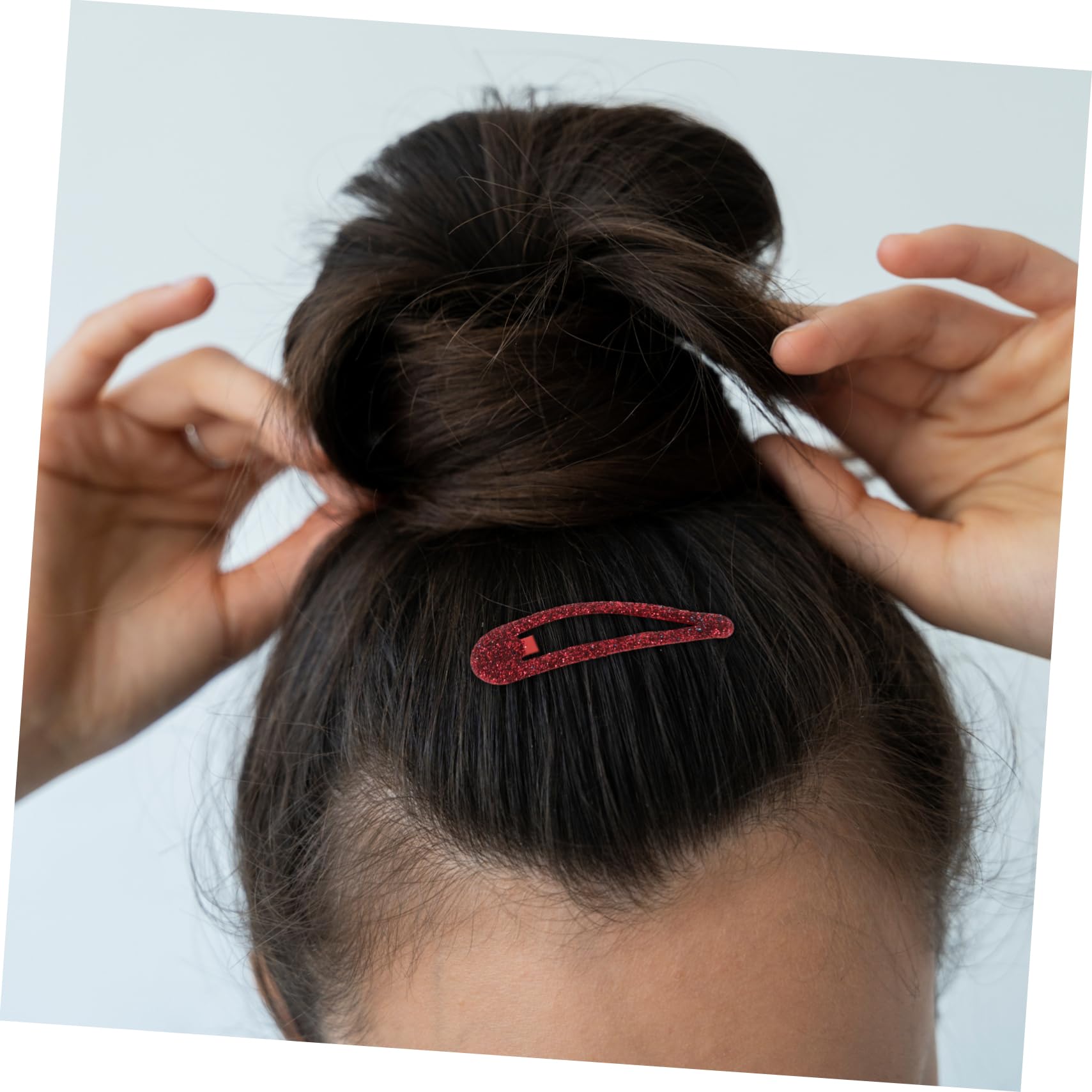 Pinzas Cabello en Forma de Gota, 50 Piezas Metálicas