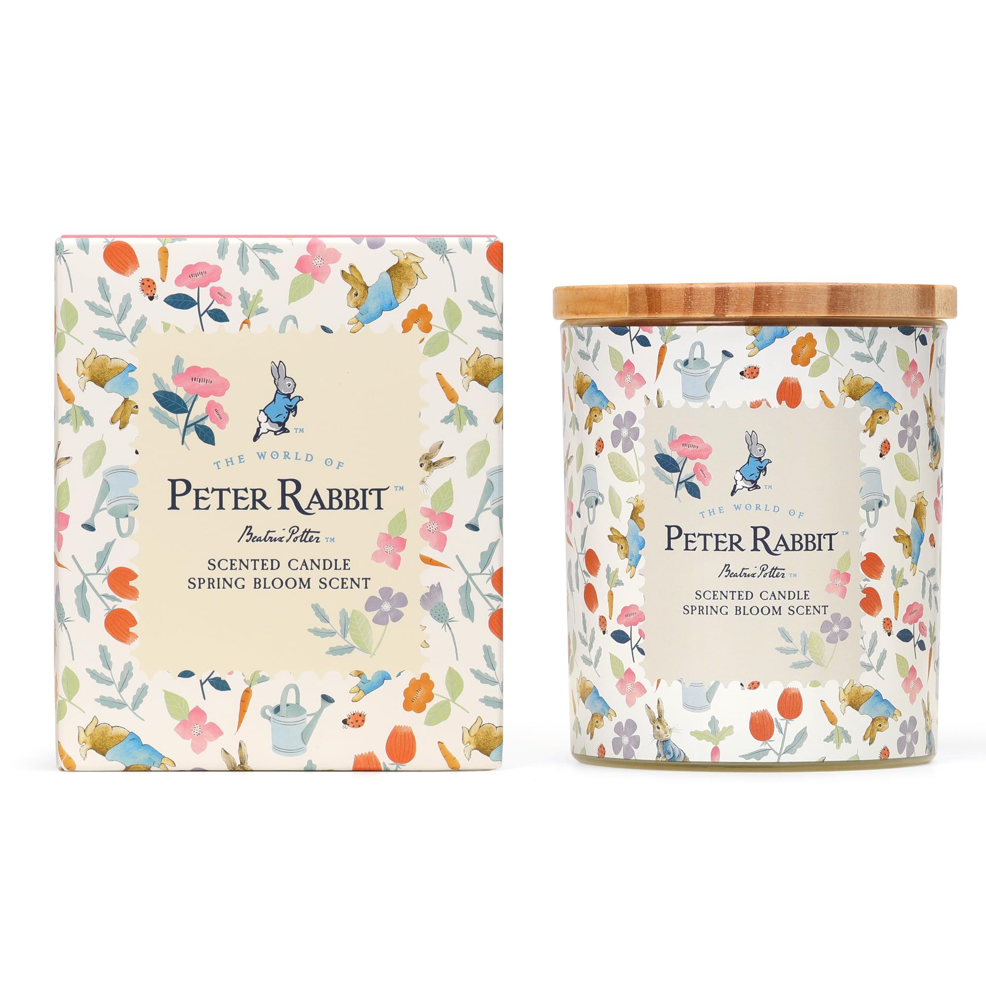 Peter Rabbit Glass Candle – Spring Bloom Scent – 213G (1-Wick) – PR001PCV001WP