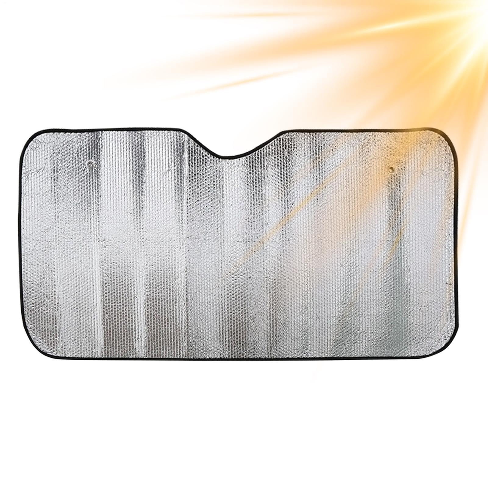Protector solar de parabrisas de camión panel de ajuste preciso para propietarios 8