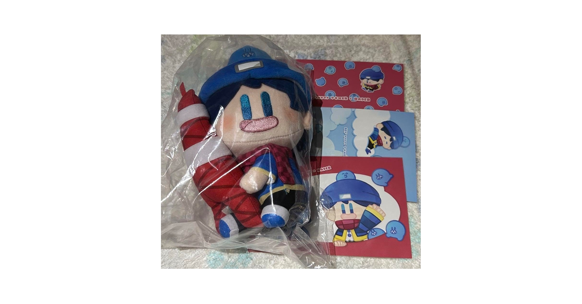 Amazon.co.jp: らっだぁ ぬいぐるみ レッド 東京タワー コラボ