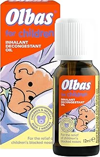 Olbas Oil For Children 12ml - Inhalant Decongestant Oil - Relief from Ca...