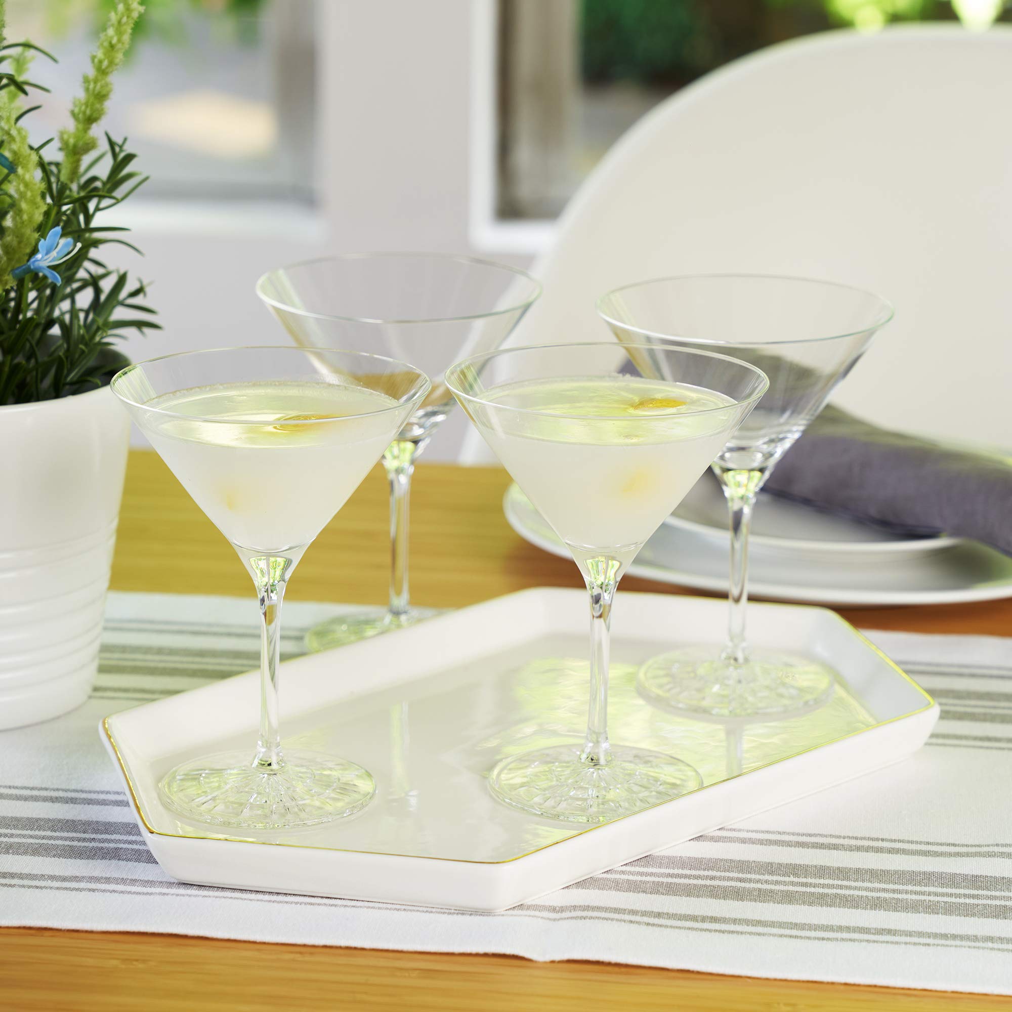 Spiegelau & Nachtmann Serve 4500175 - Juego de 4 Copas de cóctel (Cristal, 165 ml)