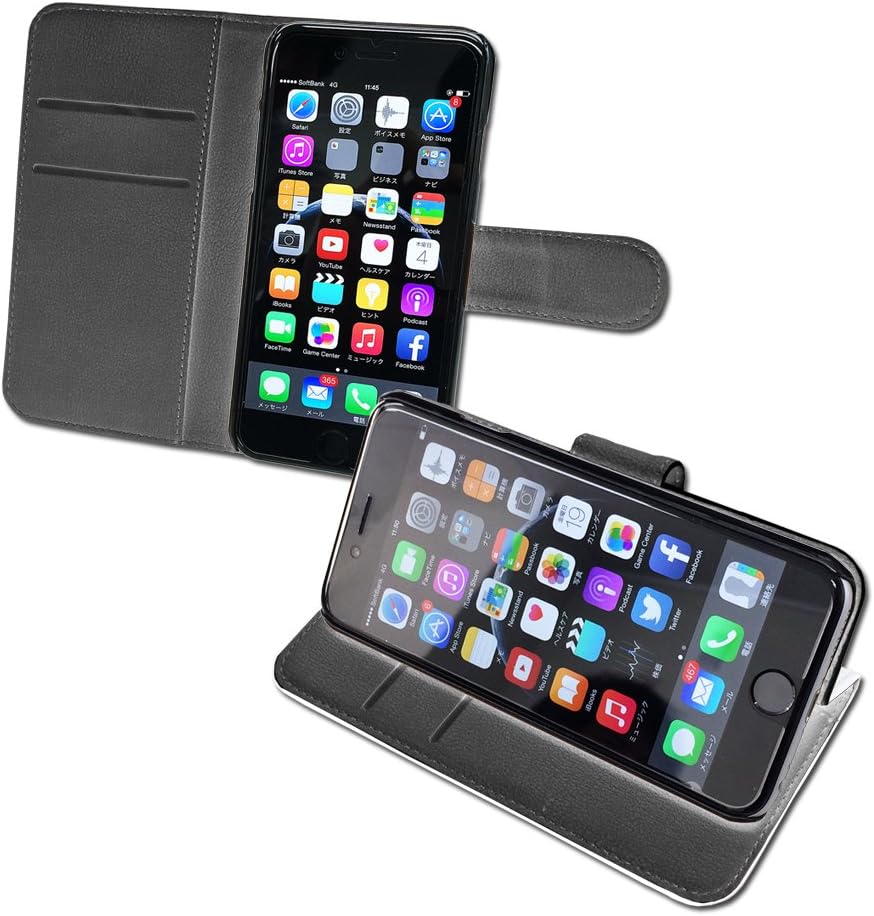 Railway Smartphone Case No.23 "103 Series Warbler ATC Car (Yamanote Line)" [Notebook Type] JR East Licensed iPhone 7/8 tc-t-023-7