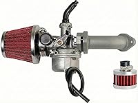Vista 7 de JMCHstore Etapa 2 Performance Mainfold Kit para motor Predator 79cc 3HP, Coleman CT100U CC100X 98cc, Massimo MB100 Mini Bike, Adaptador de Carb