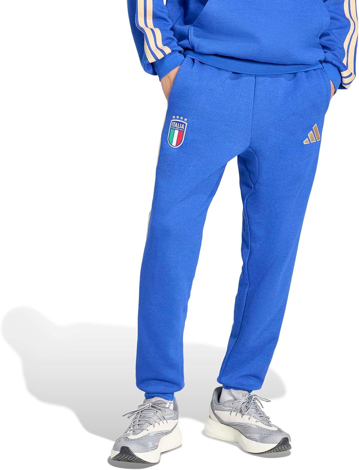 adidas Men's Italy Alphaskin Fleece Pants